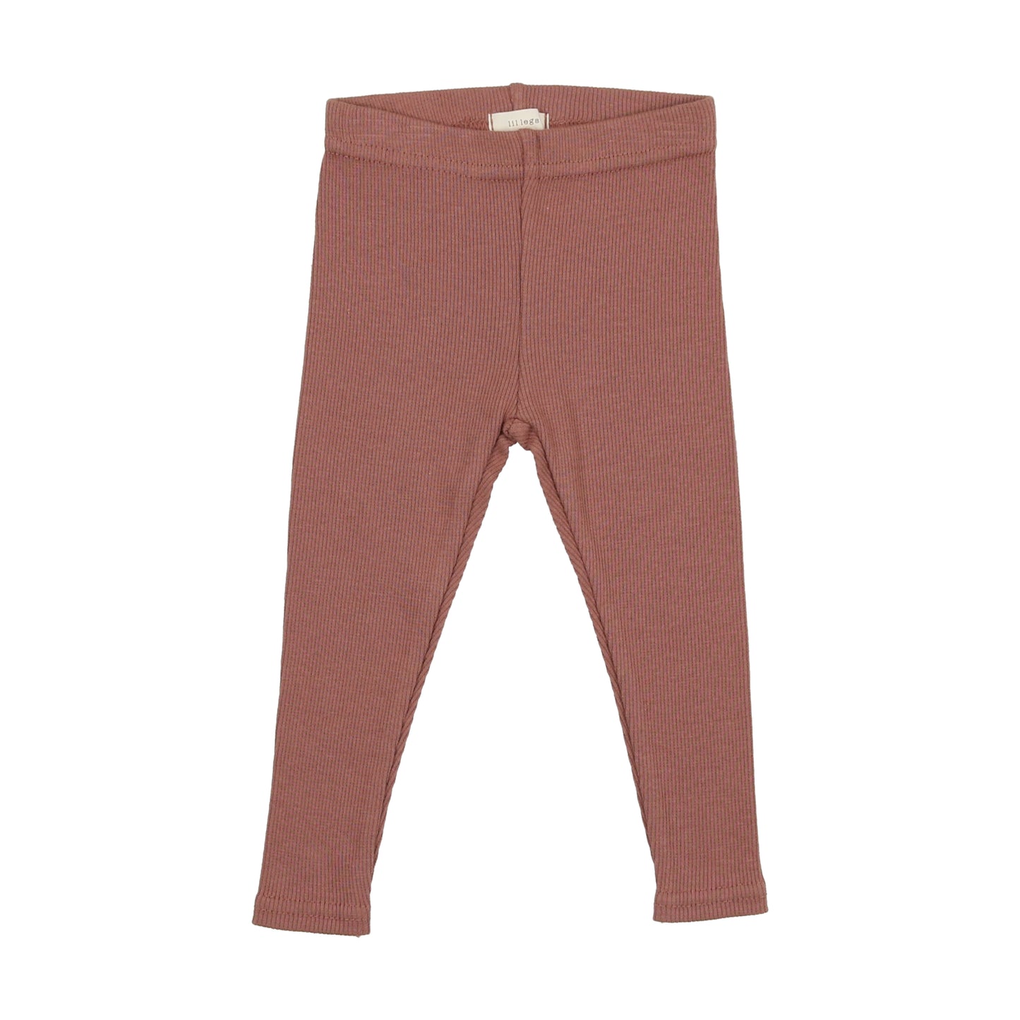 Ribbed Fashion Leggings- Mulberry