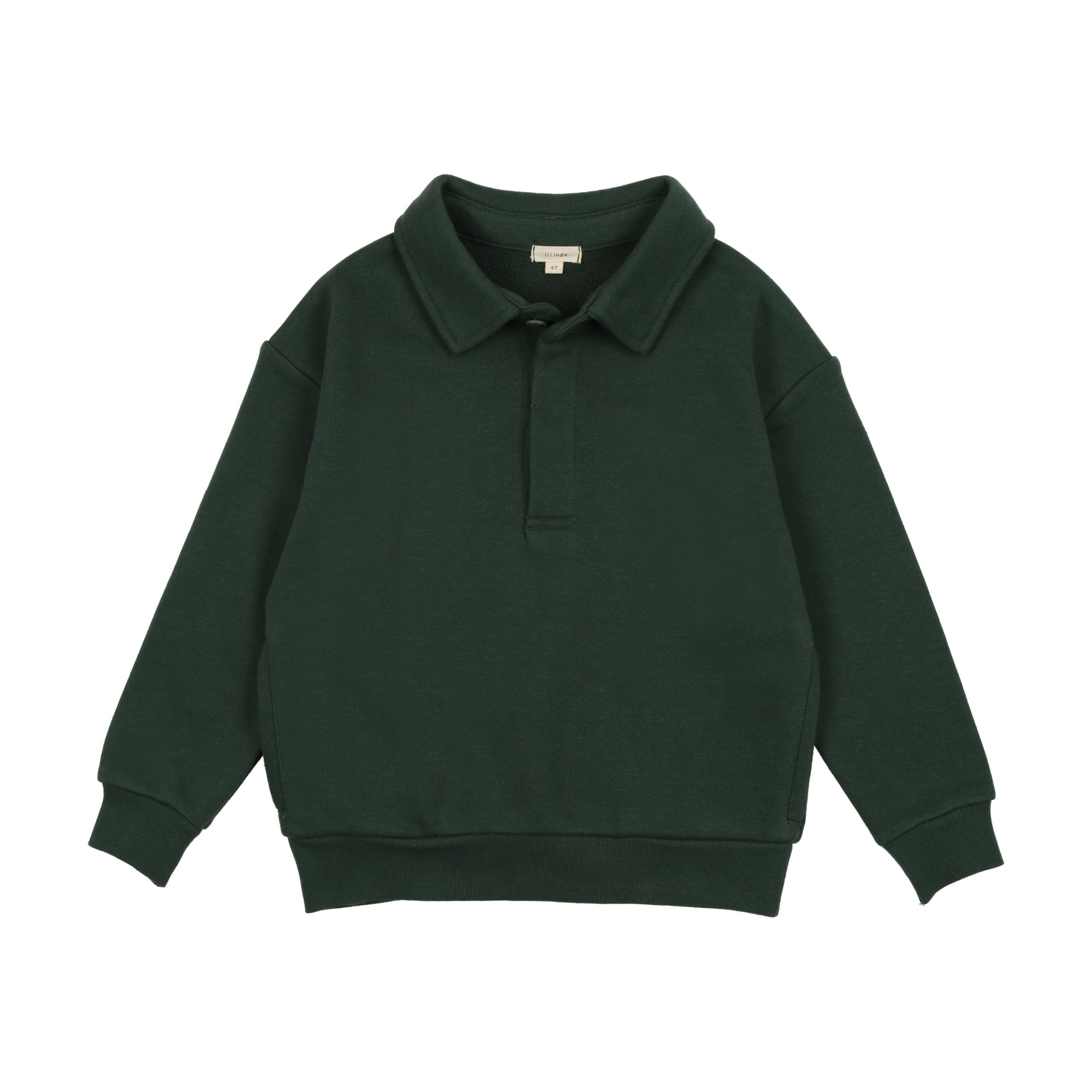 Sweatshirt Polo- Green