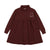 Sweatshirt Dress- Burgundy