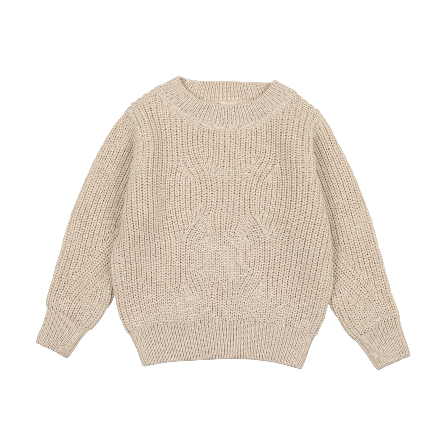 Chunky Knit Sweater- Natural