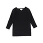 Knit Crewneck Sweater- Black