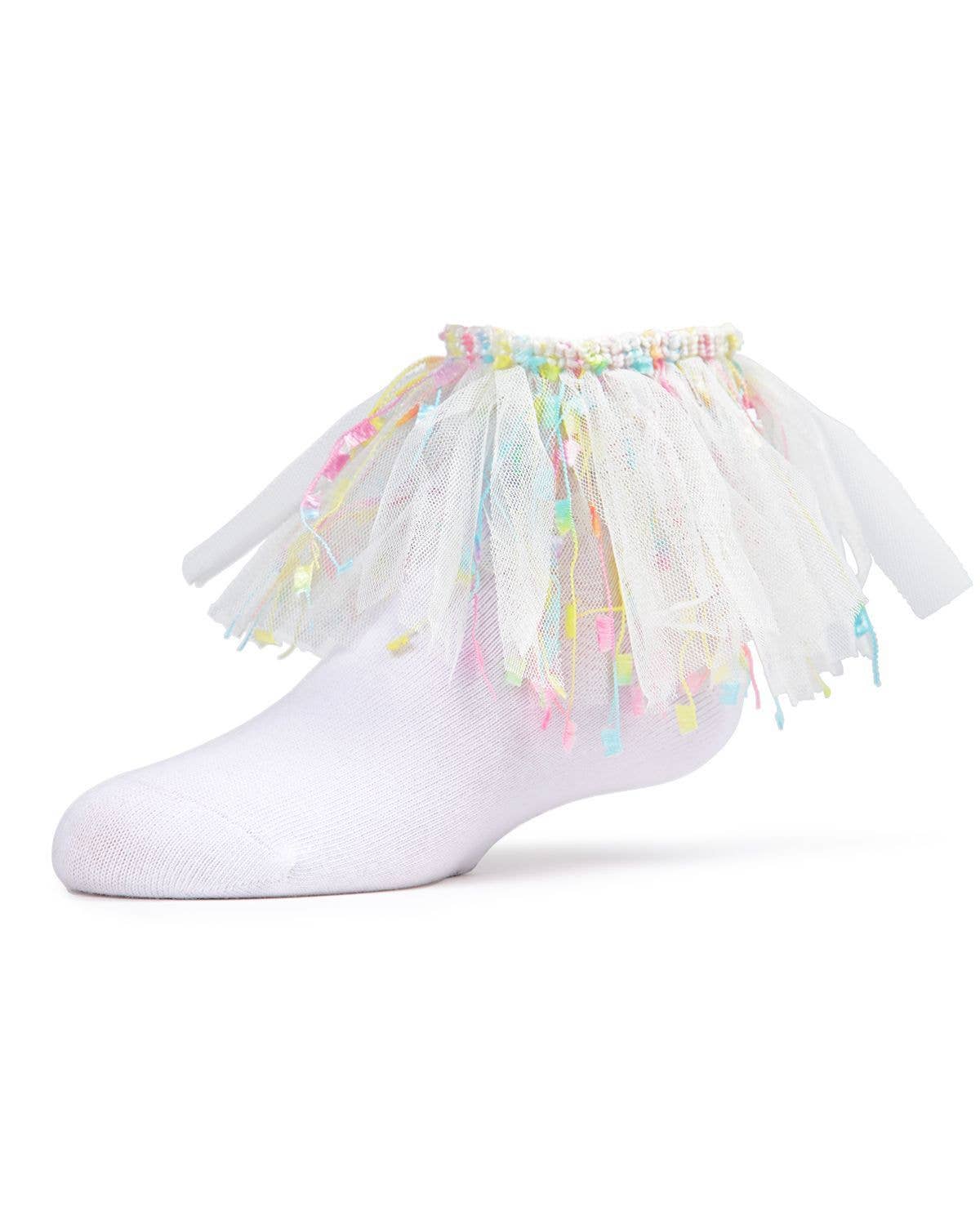 MeMoi Girls Confetti Anklet Sock