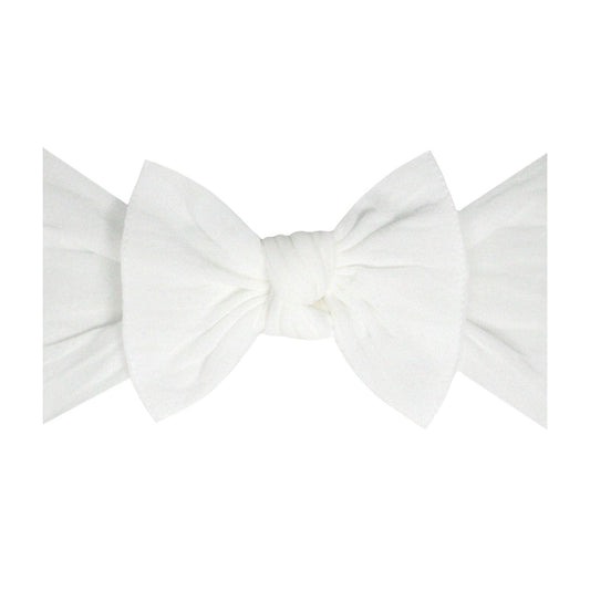 KNOT Baby Headband white