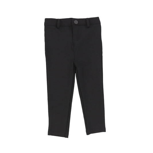 Basic Knit Pants- Black