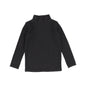 Bamboo Mock Neck- Black