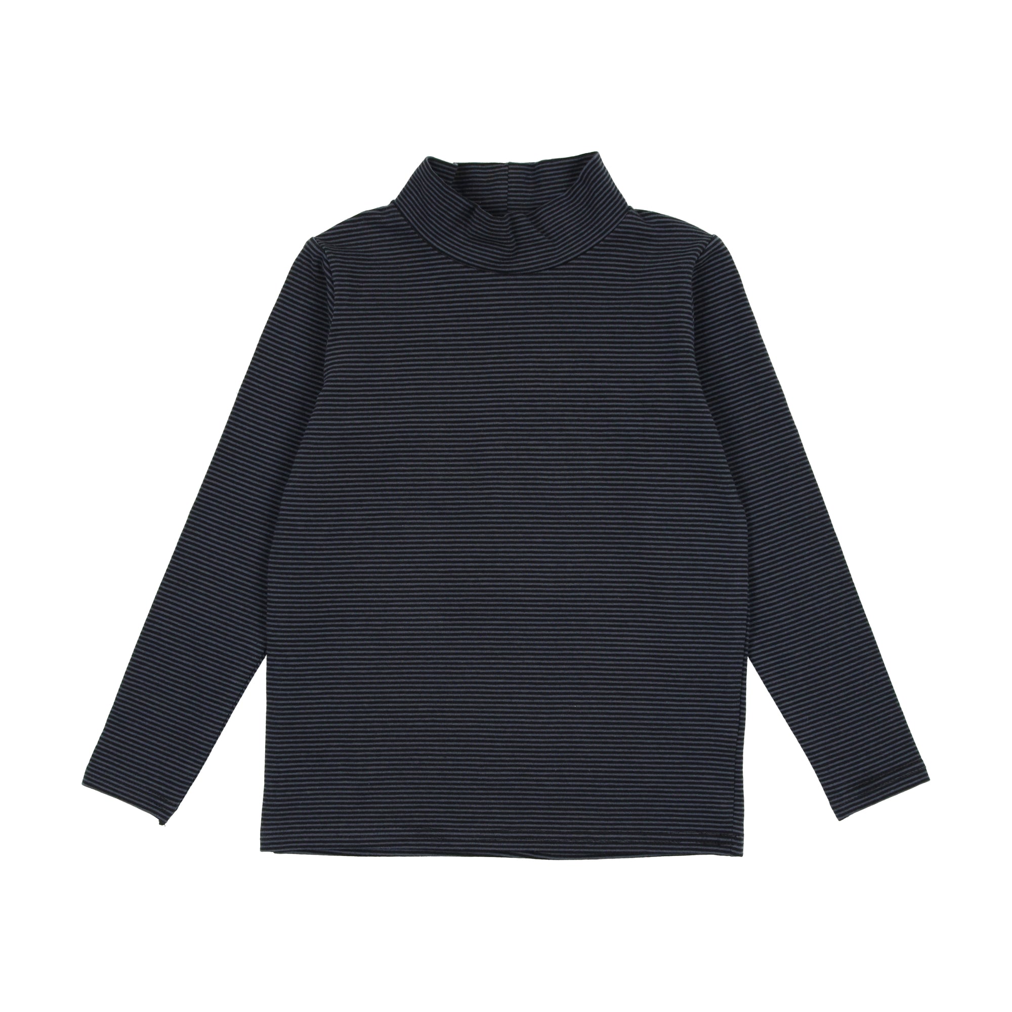 Tiny Stripe Girls Mockneck