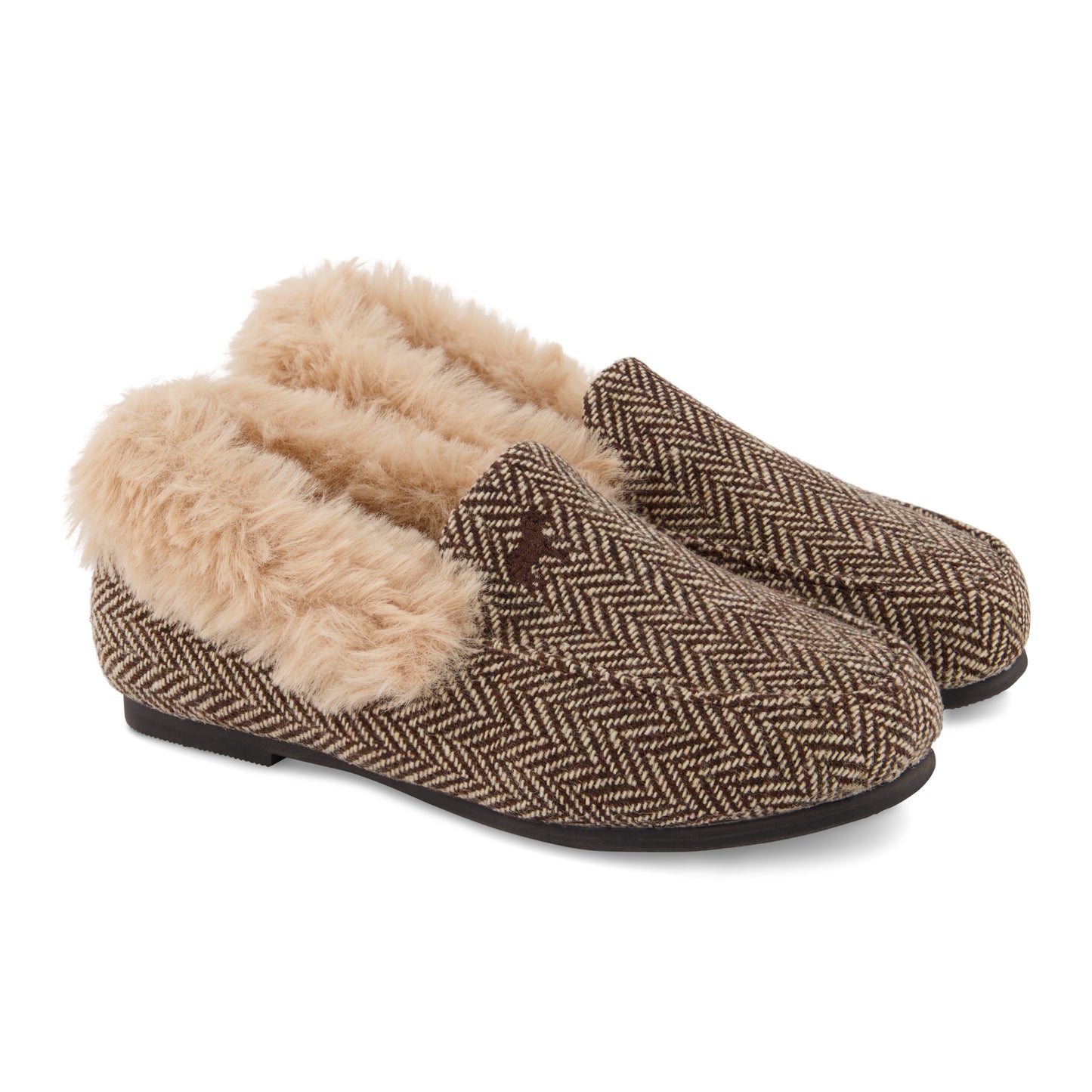 Oak Fur Slipper