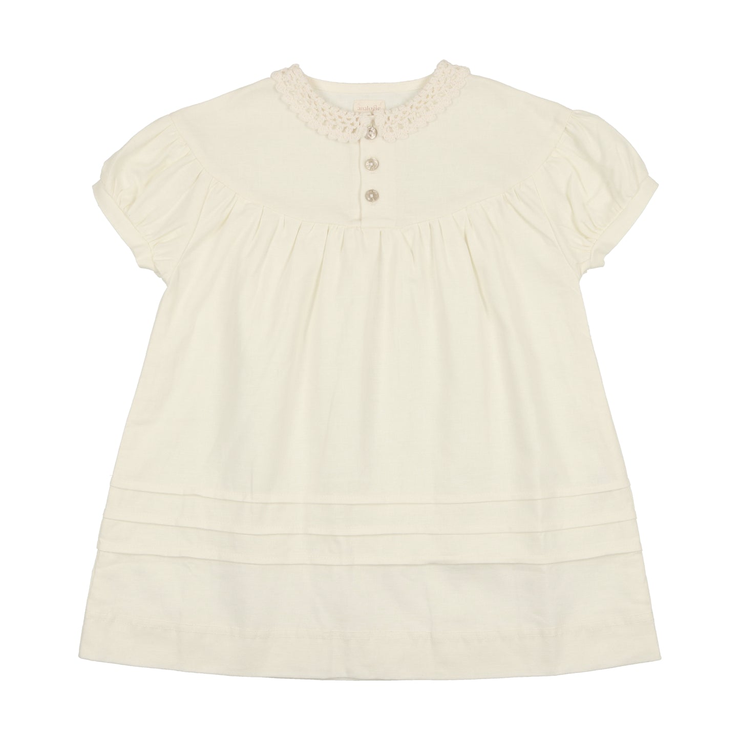 Linen Dress Short Sleeve