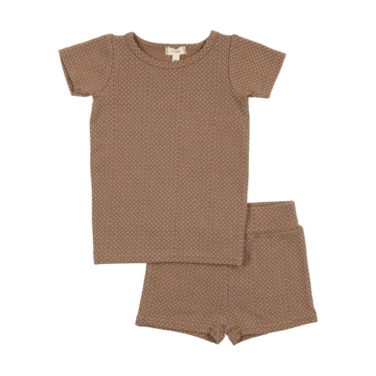 Dot PJ Set Tan