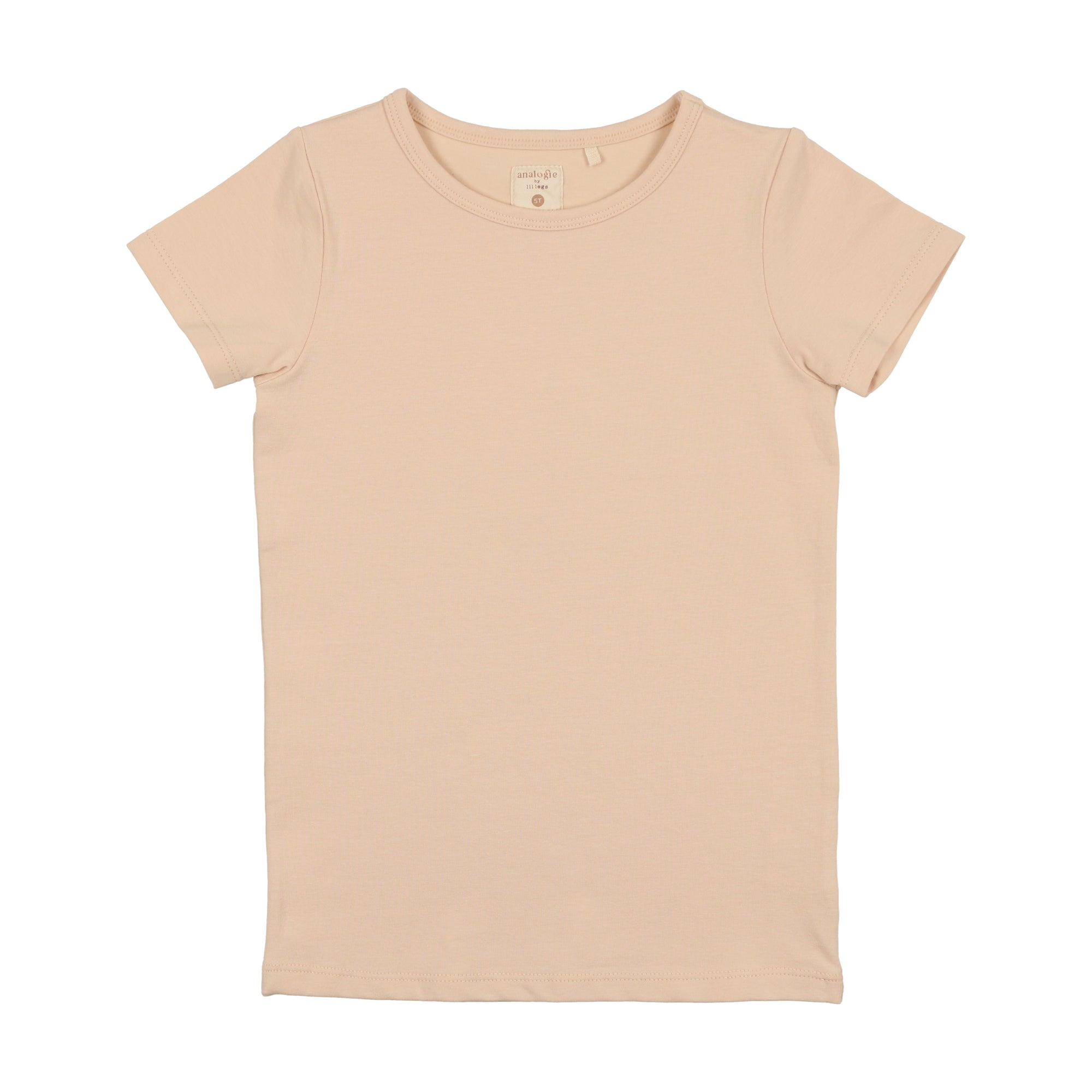 Solid Tee Short Sleeve Natural