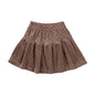 Velour Drop Skirt