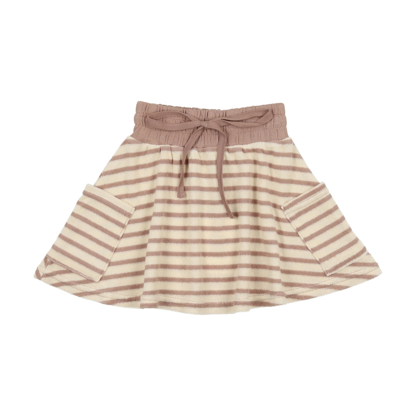 Terry Drawstring Skirt