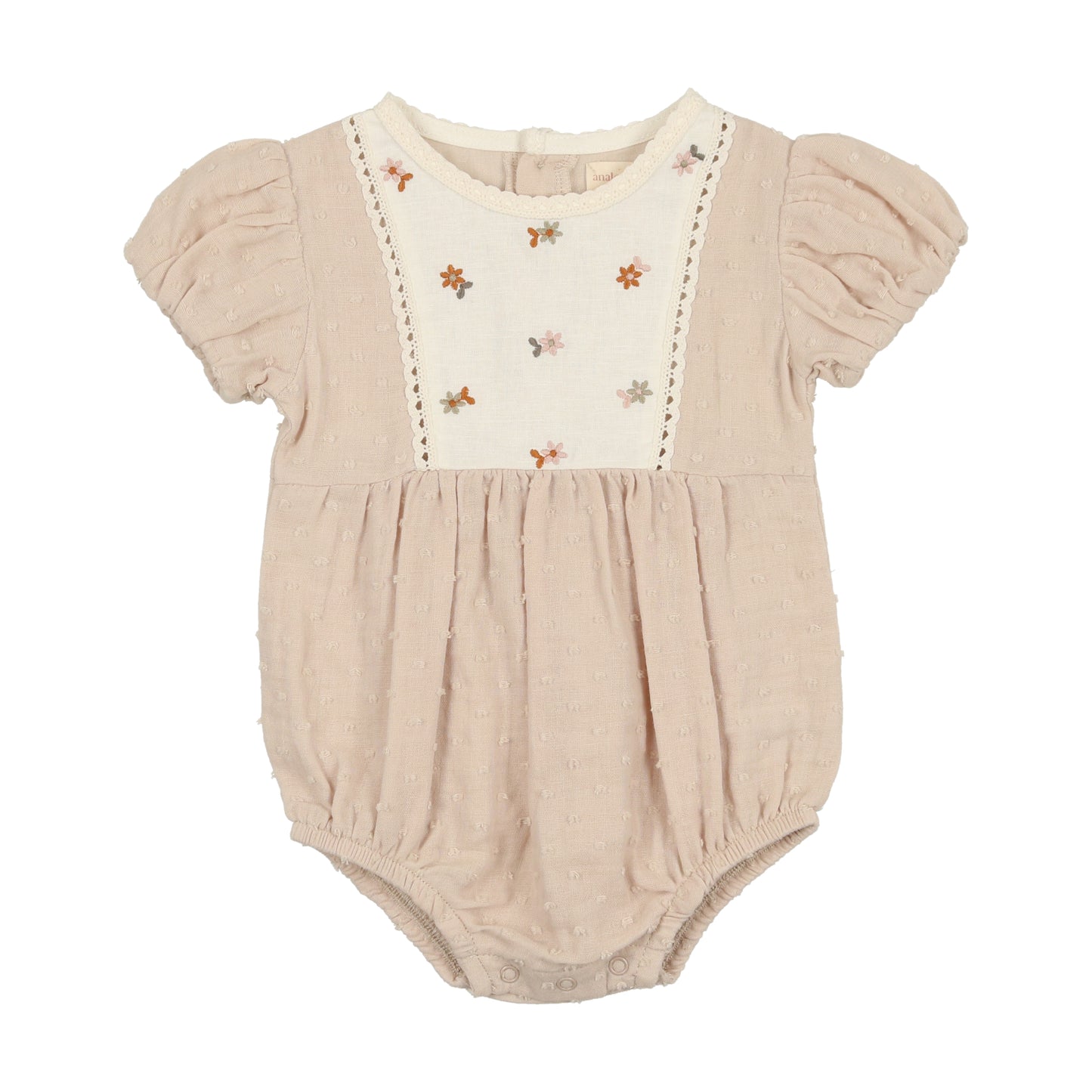 Swiss Dot Romper