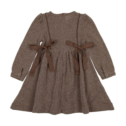 Tweed Bib Dress