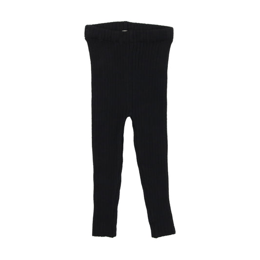 Knit Leggings- Black