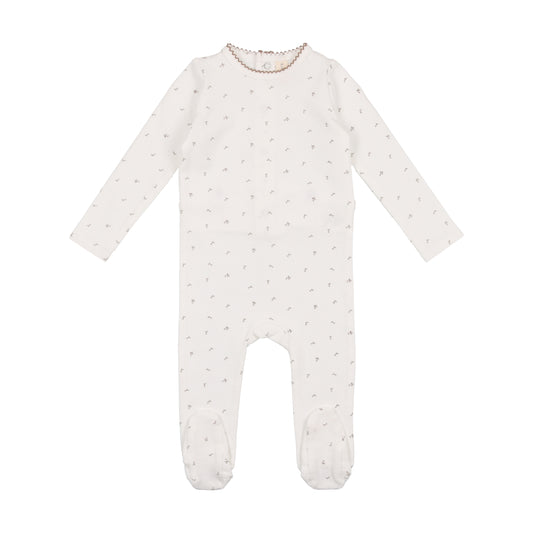 Scallop Edge Cherry Footie