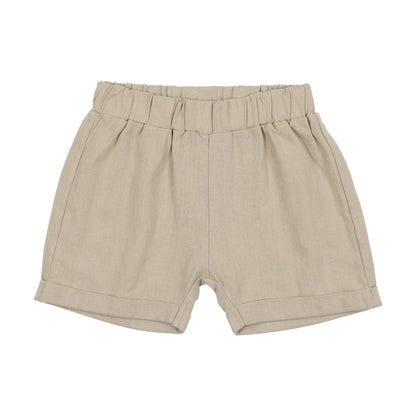 Linen Pull On Shorts Sale