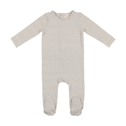 Signature Striped Footie AW22