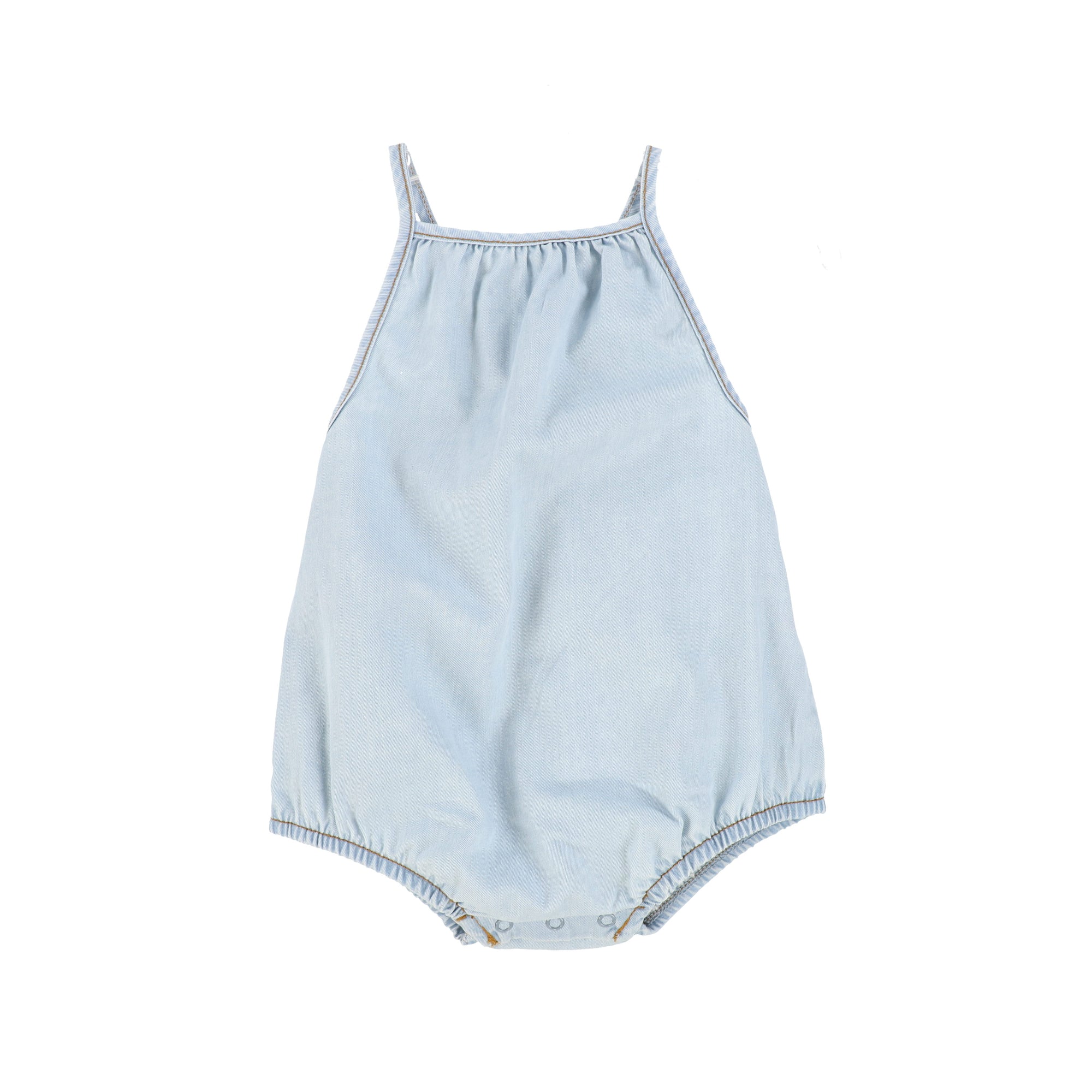 Denim Tencil Boys Romper