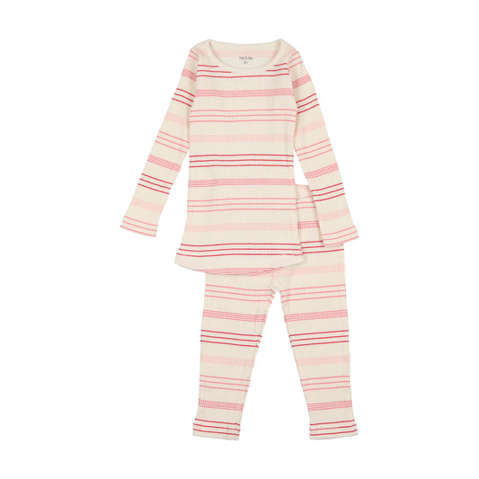 Bee & Dee Stripe Loungewear