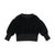 Velour Puff Sleeve Sweatshirt