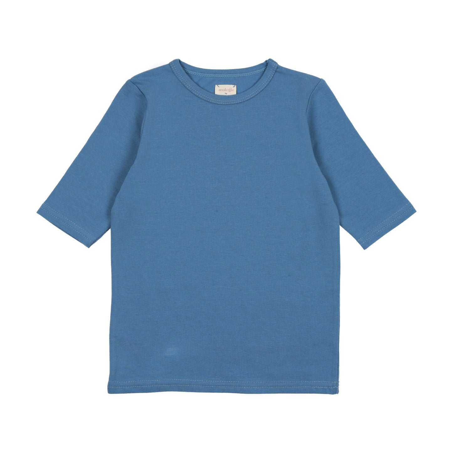 Cotton Tee Three Quarter Sleeve