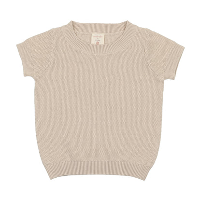 Knit Sweater Short Sleeve